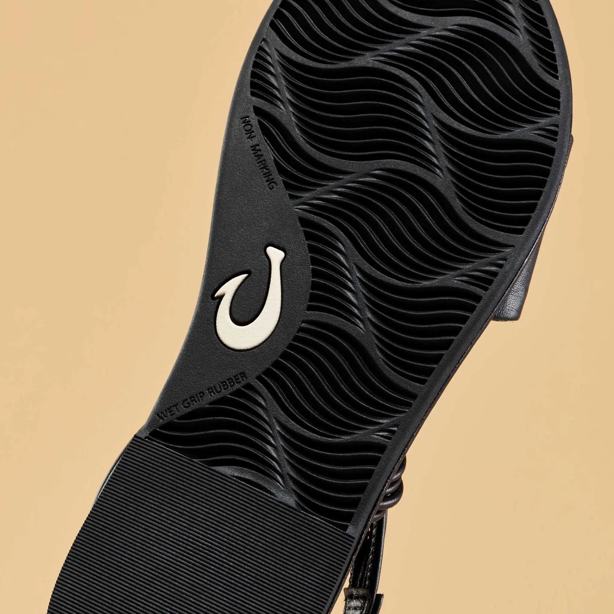 Tiare Wrap Women's Leather Sandals - Black - Image 9
