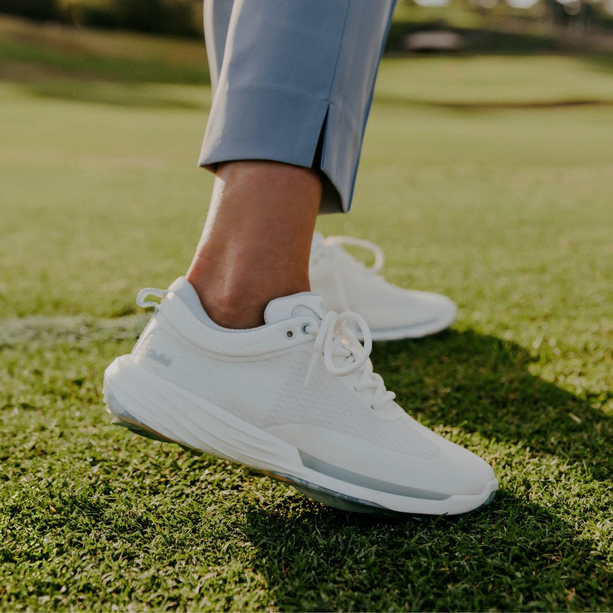 M kena Women's Waterproof Golf Shoes - Bright White - Image 2