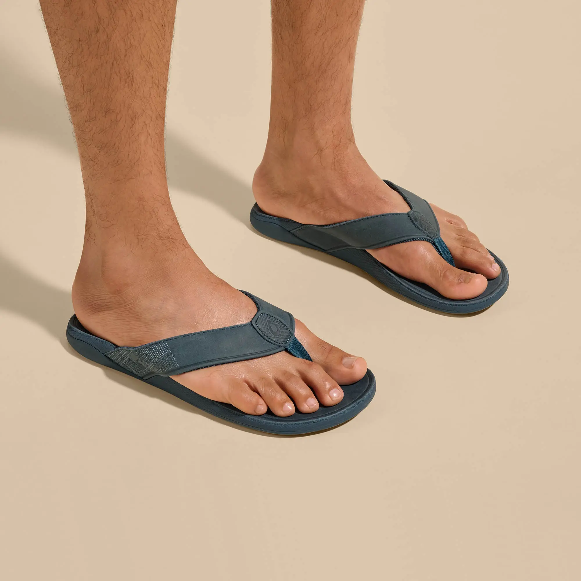 Tuahine Men's Waterproof Leather Beach Sandals - Lagoon - Image 2