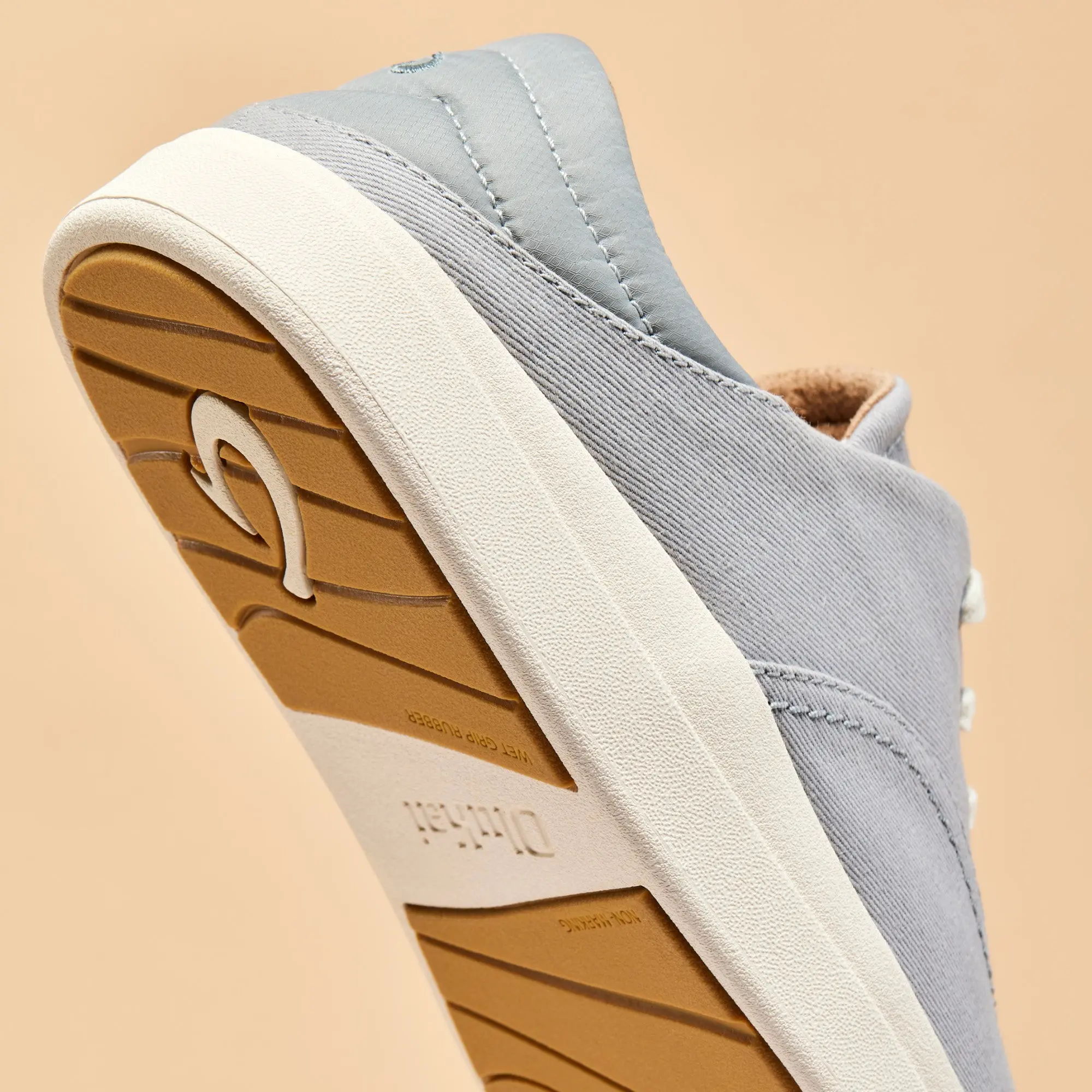 Kohu Women's Lightweight Canvas Sneakers - Mist Grey - Image 8