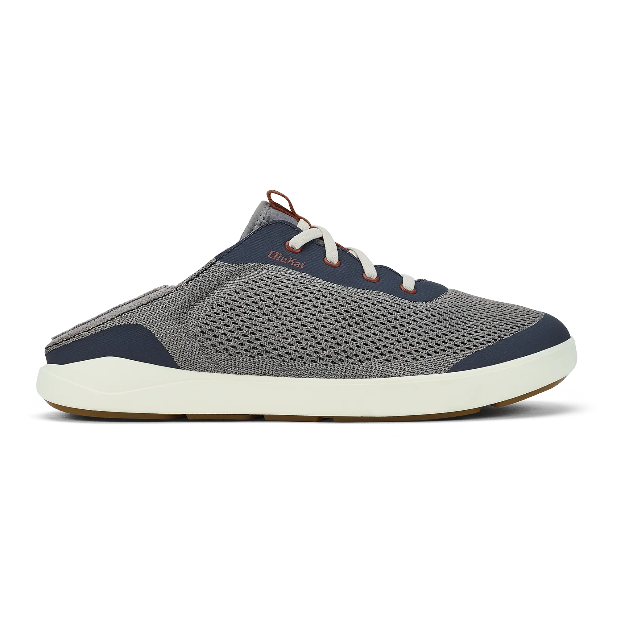 Moku Pae Men's Boat Shoes - Ash / Trench Blue - Image 3