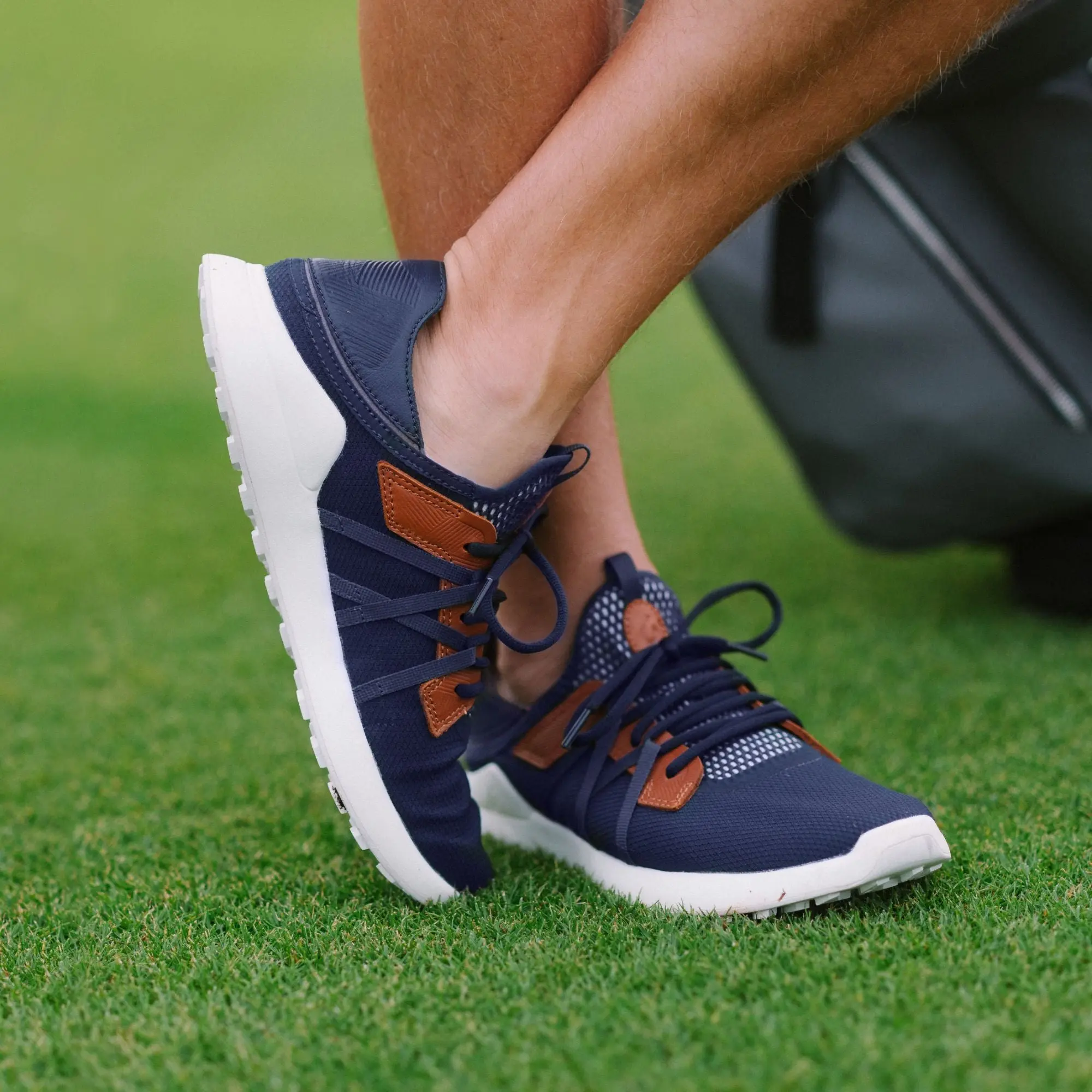 Manele Men's Breathable Golf Shoes - Trench Blue - Image 2