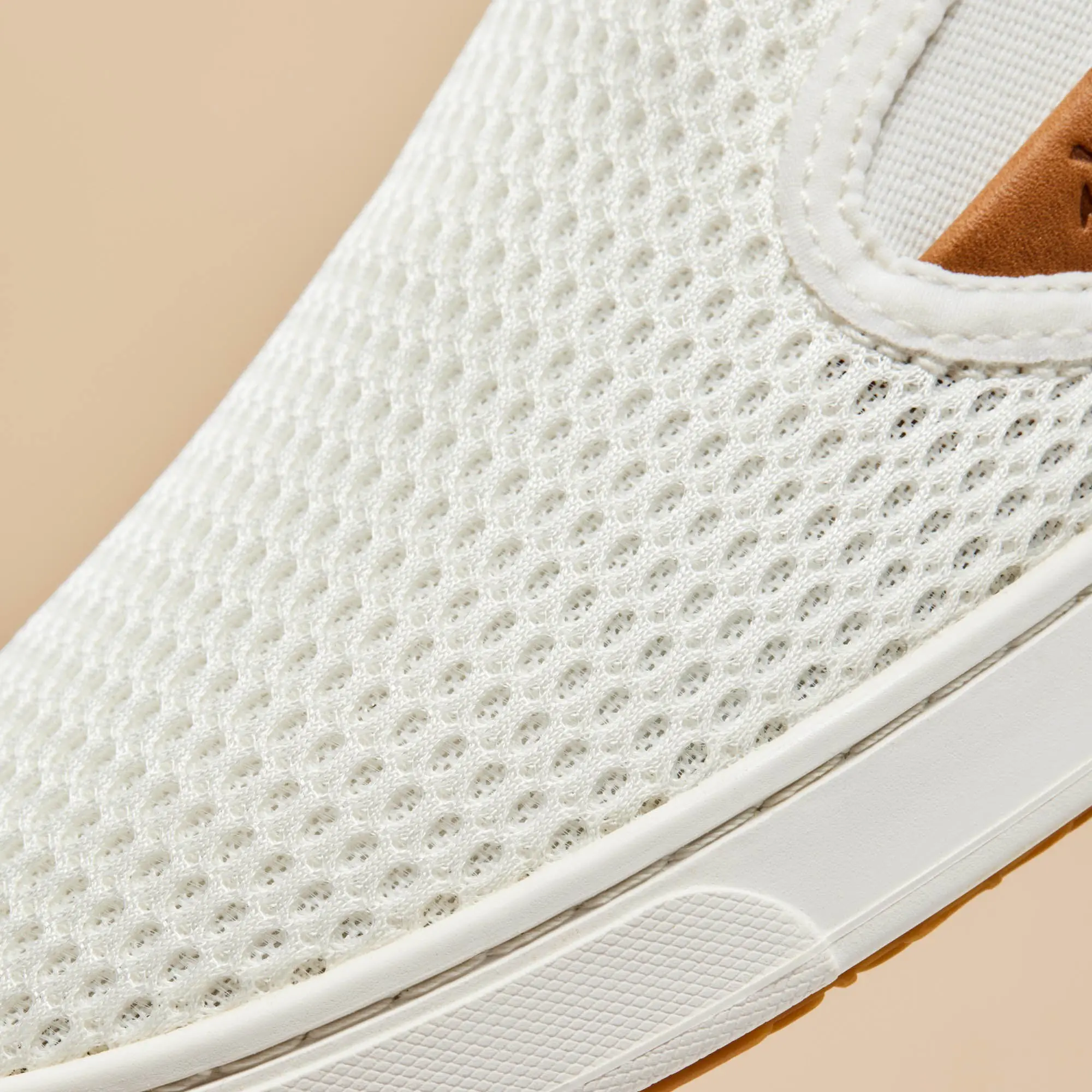 Pehuea Women's Breathable Slip-On Sneakers - Bright White - Image 3