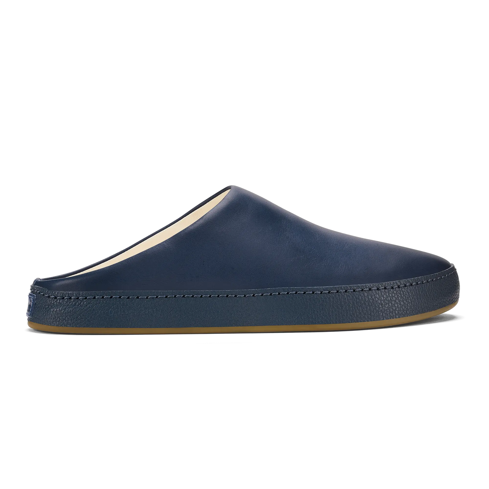 H  mani Men's Leather Mules - Mist