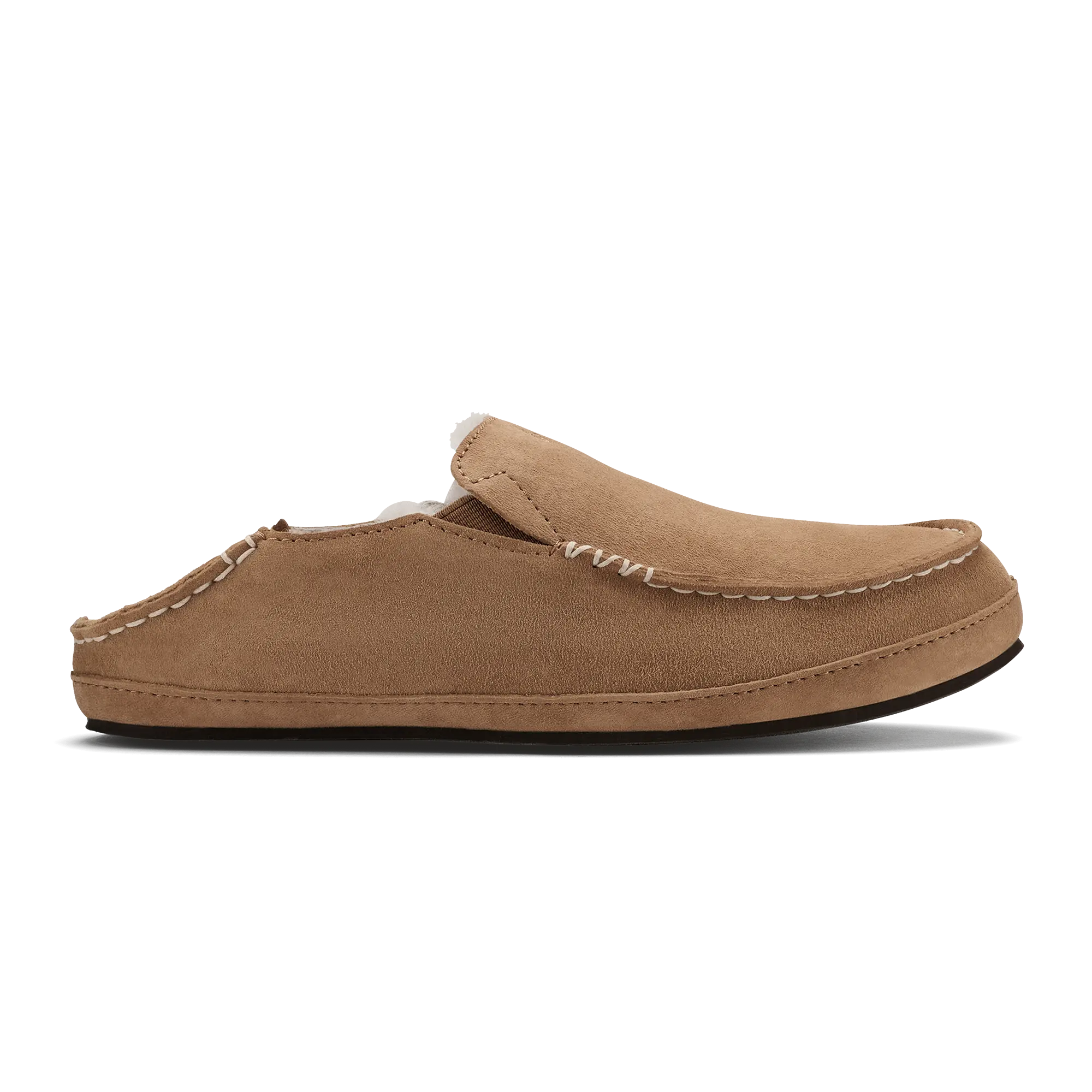Nohea Women's Leather Slippers - Tan - Image 4