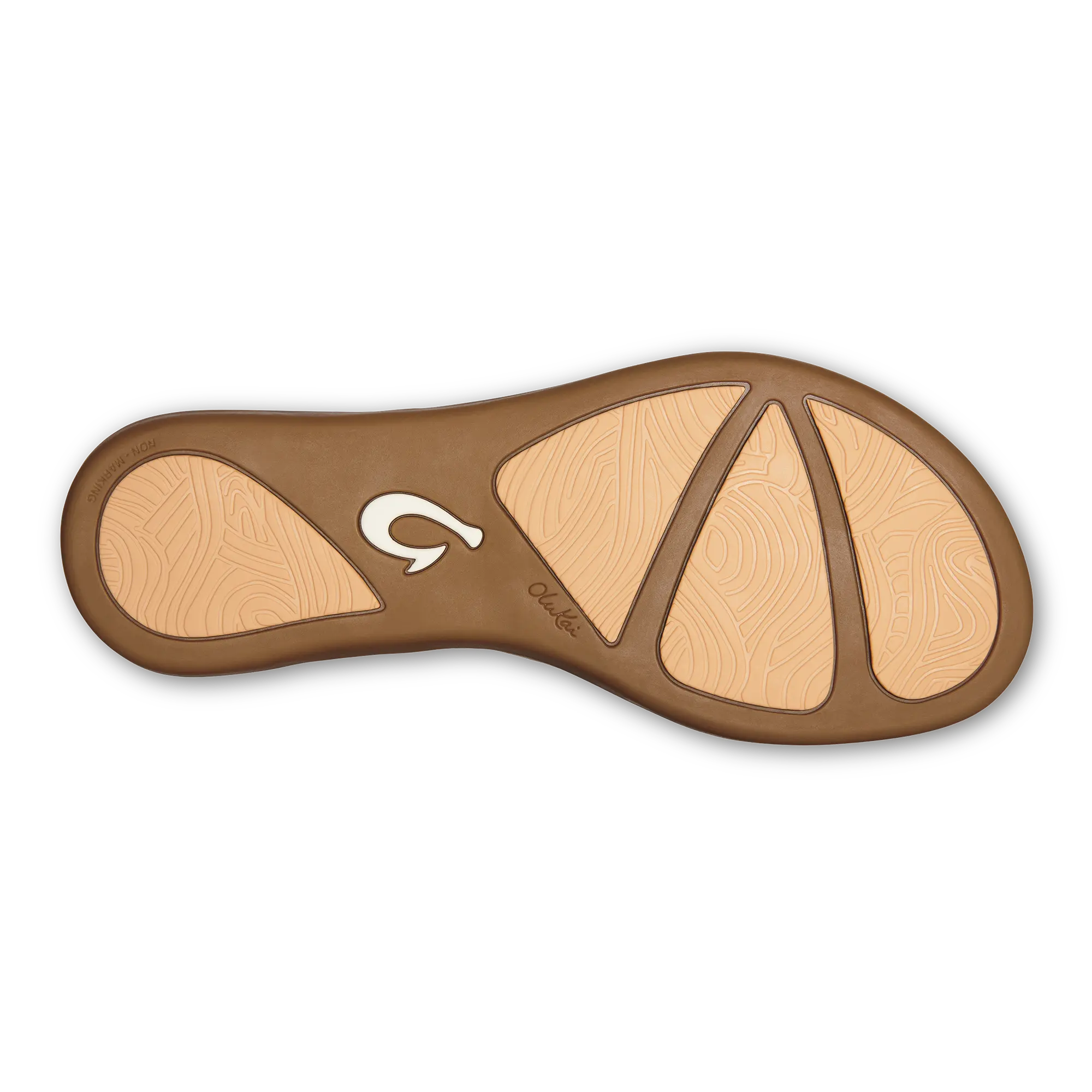 Honu Women's Leather Sandals - Bright White / Golden Sand - Image 8