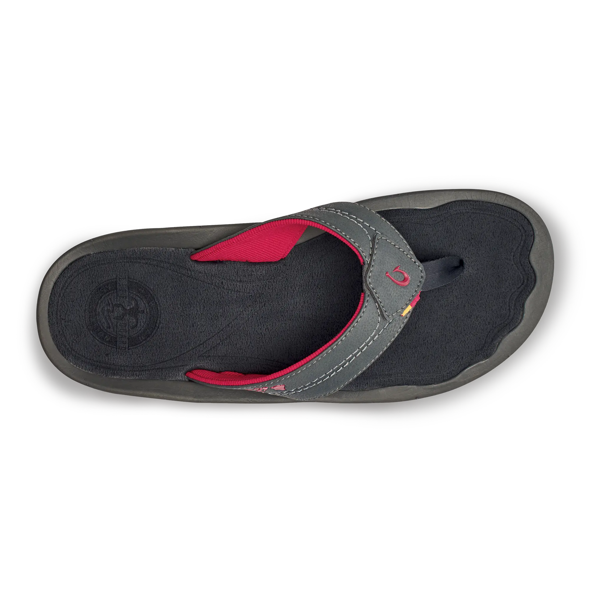 K p Men's Comfortable Beach Sandals - Dark Shadow - Image 8