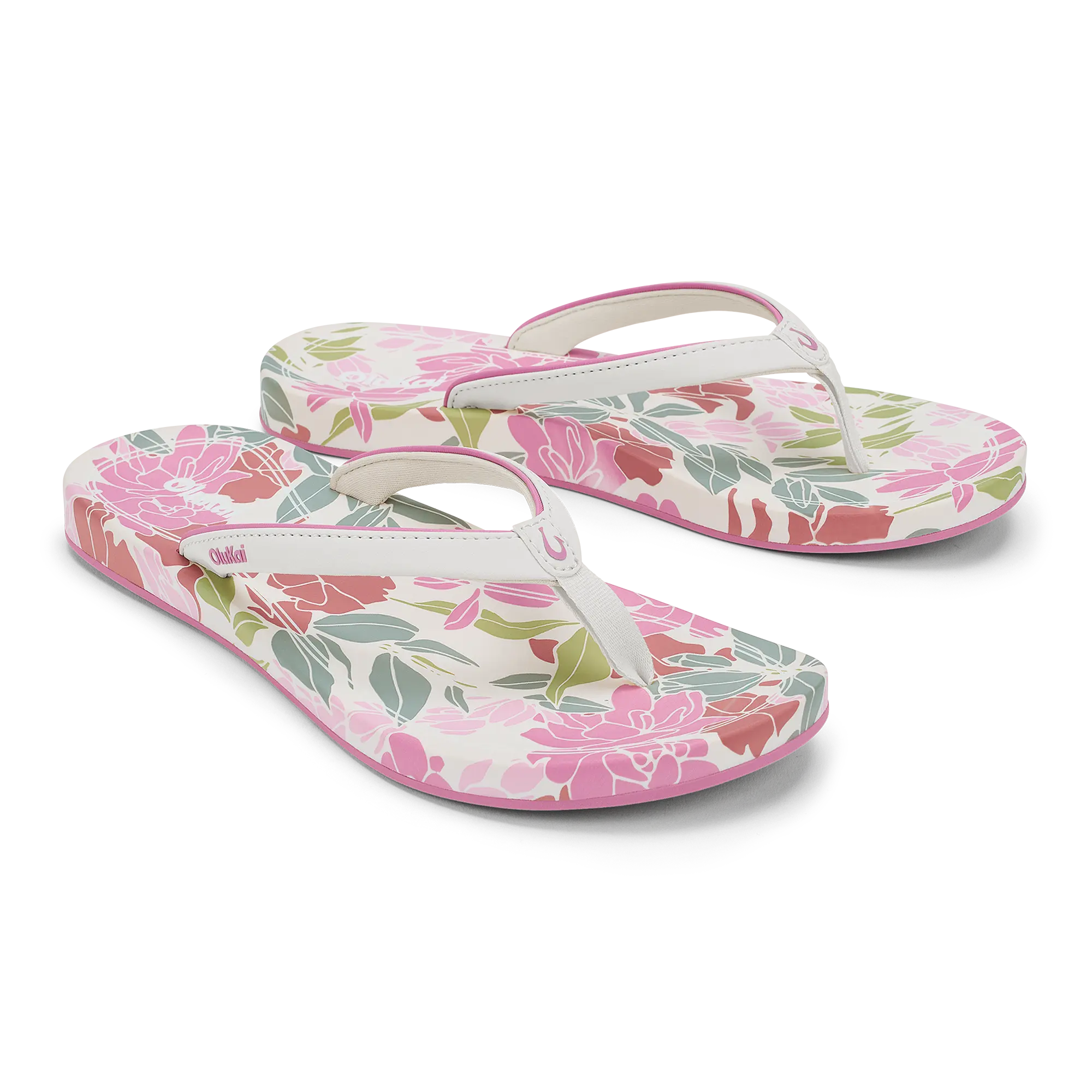 'Uiki Women's Everyday Beach Sandals - White Sand / Pa'i - Image 2
