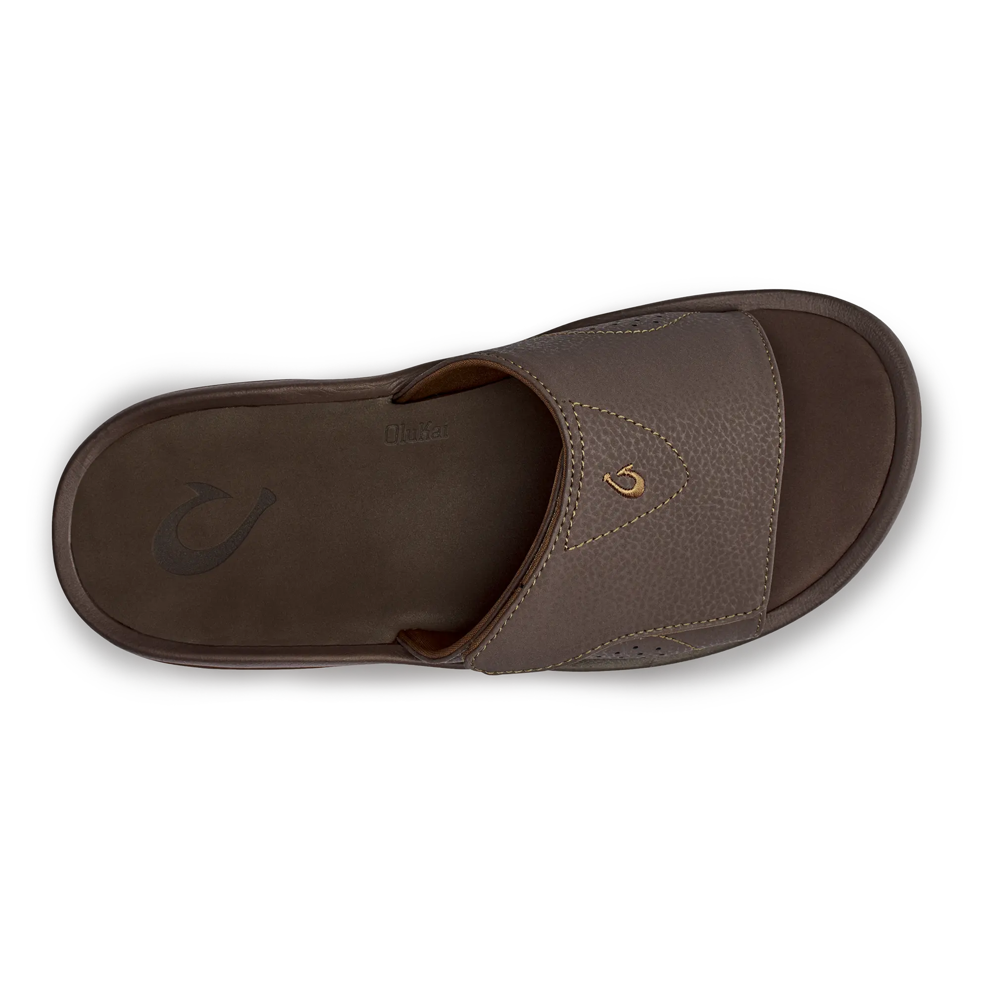 Nalu Slide Men's Beach Slide Sandals - Dark Java - Image 5