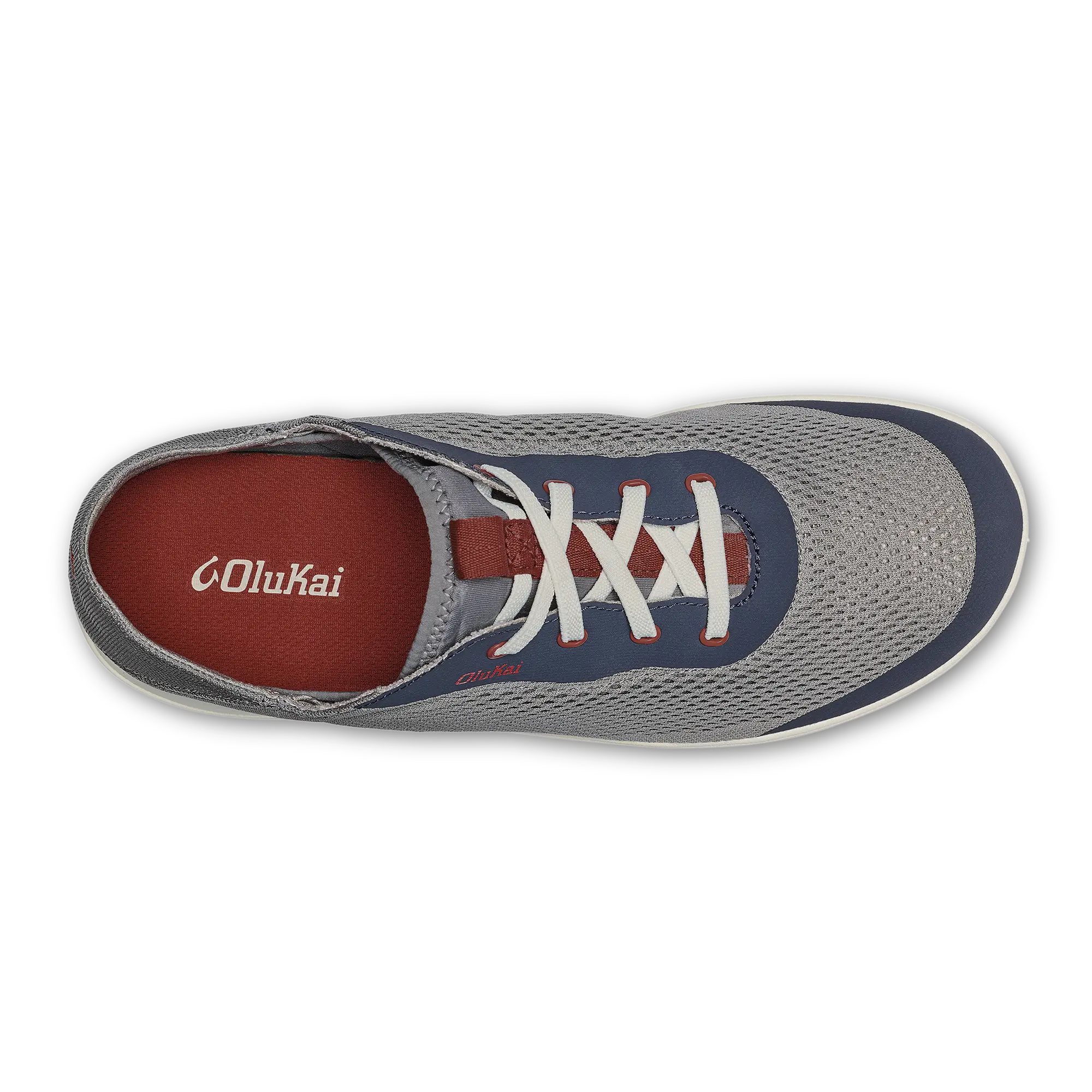 Moku Pae Men's Boat Shoes - Ash / Trench Blue - Image 5