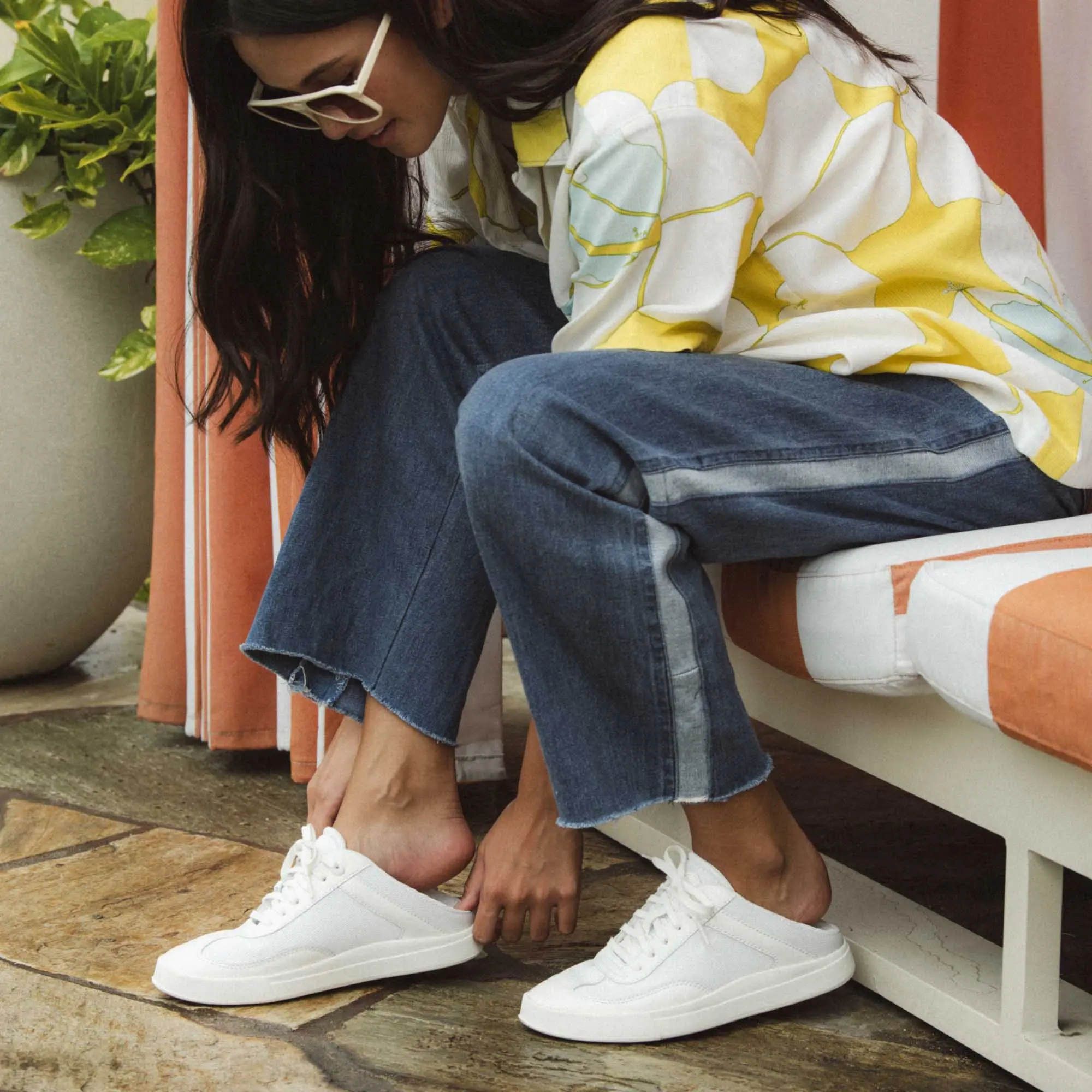 Ha 'upu Hulu Women's Sneakers - Bright White - Image 6