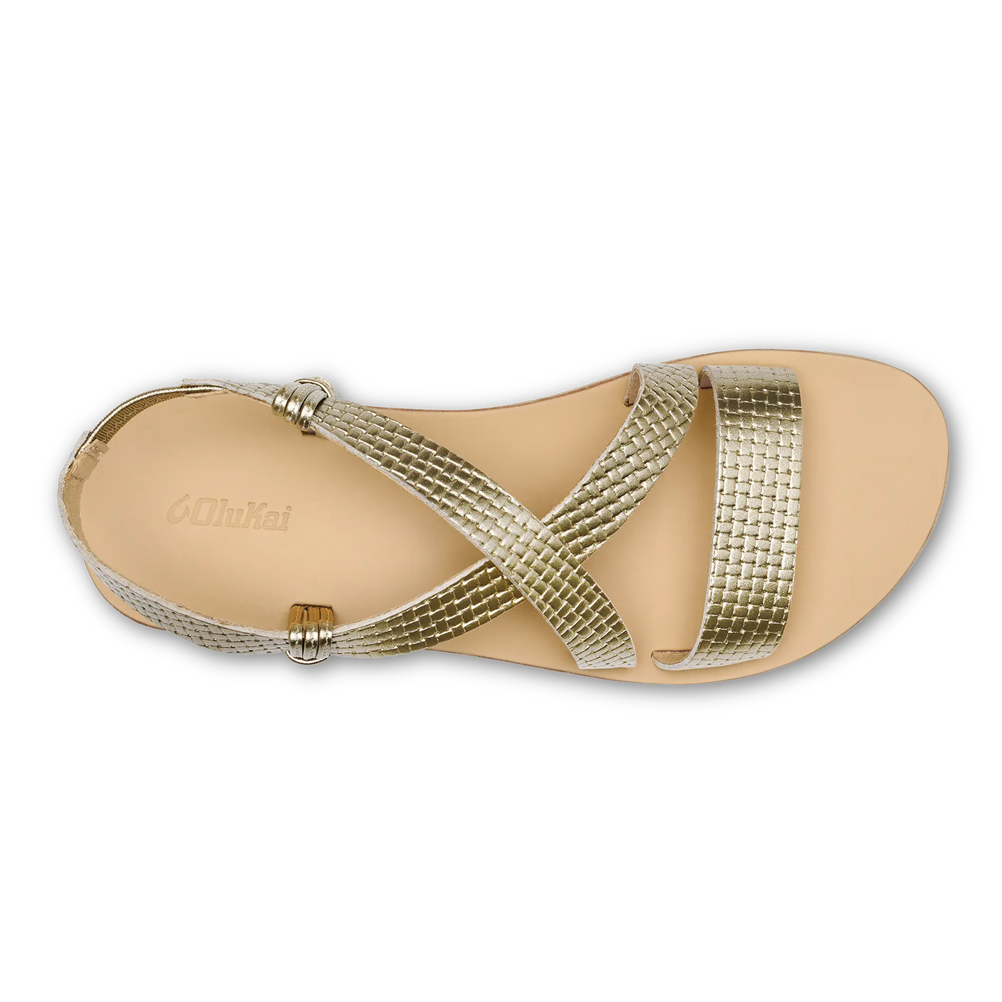 ' nohi Strappy Women's Sandals - Bubbly / White Sand - Image 7