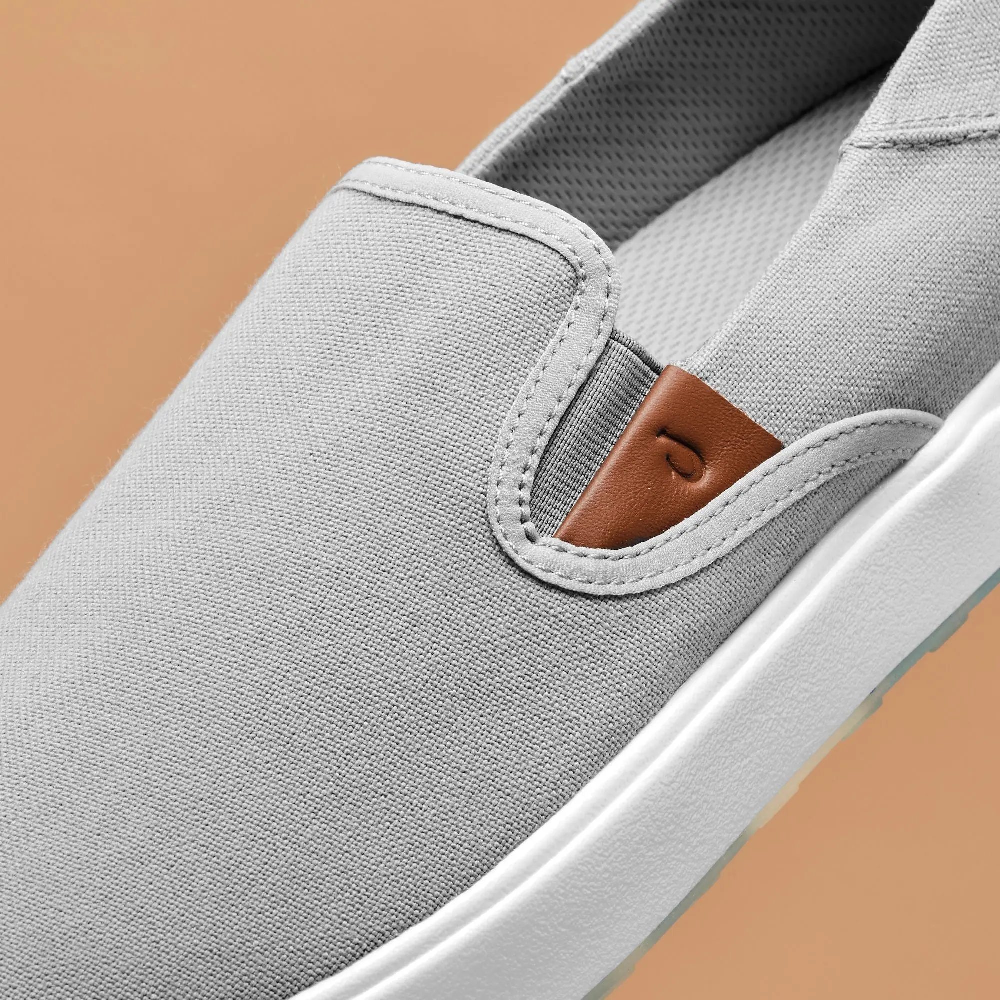 Wai'alae Slip On Men's Golf Shoes - Ash - Image 2