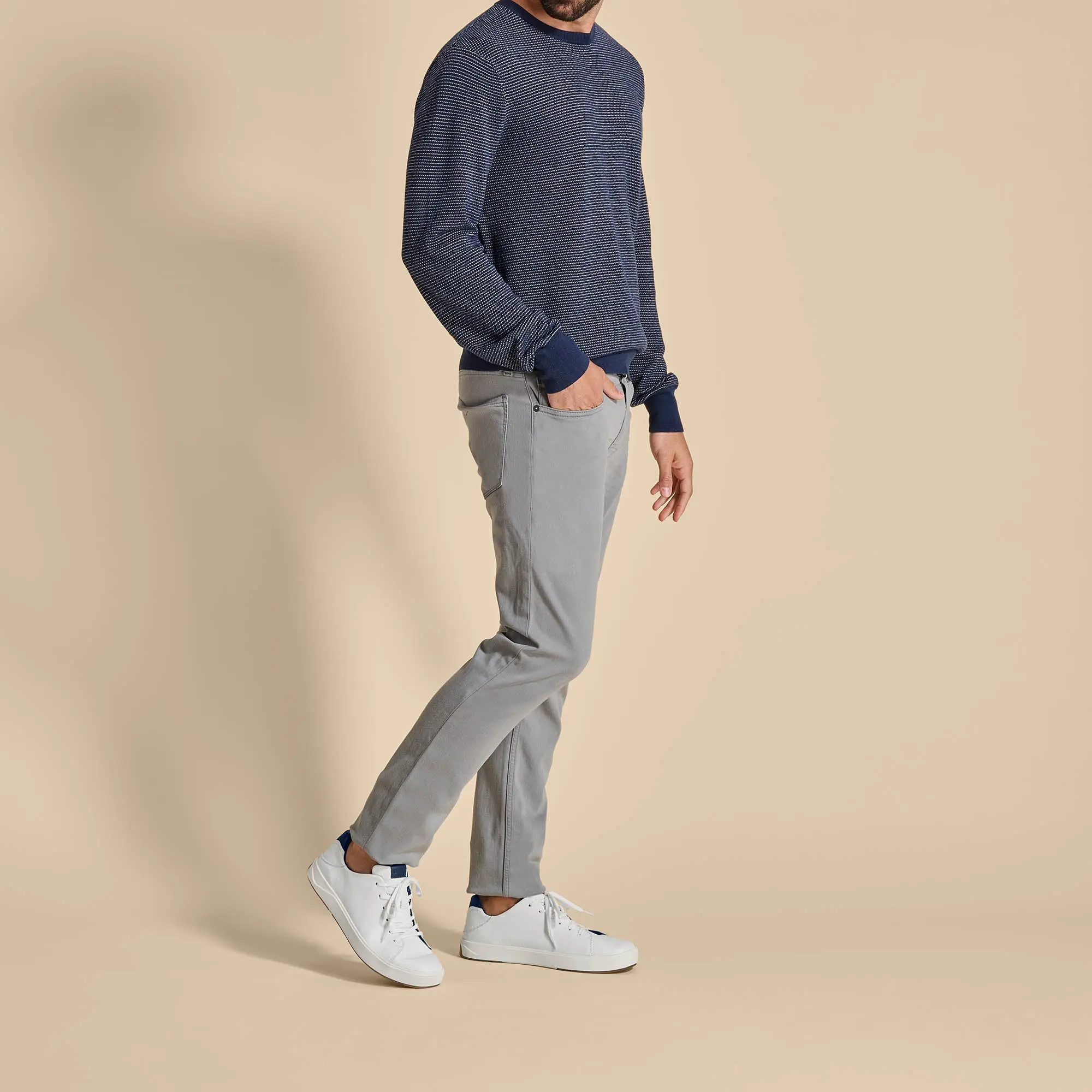 Lae'ahi L 'Ili Men's Sneakers - Bright White / Trench Blue - Image 6