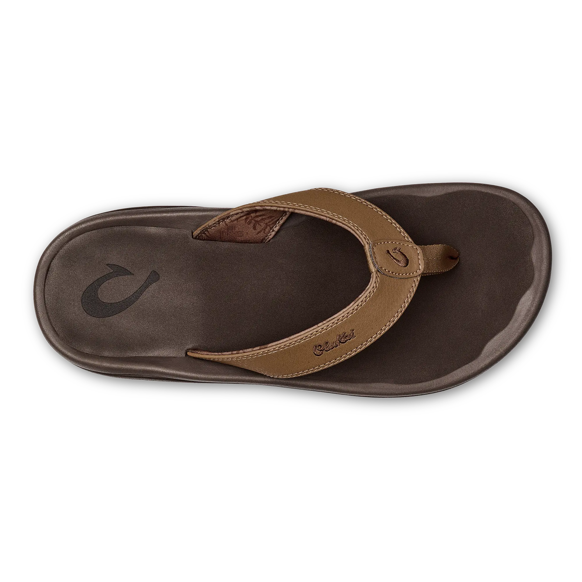 'Ohana Men's Best Selling Beach Sandals - Tan / Dark Java - Image 6