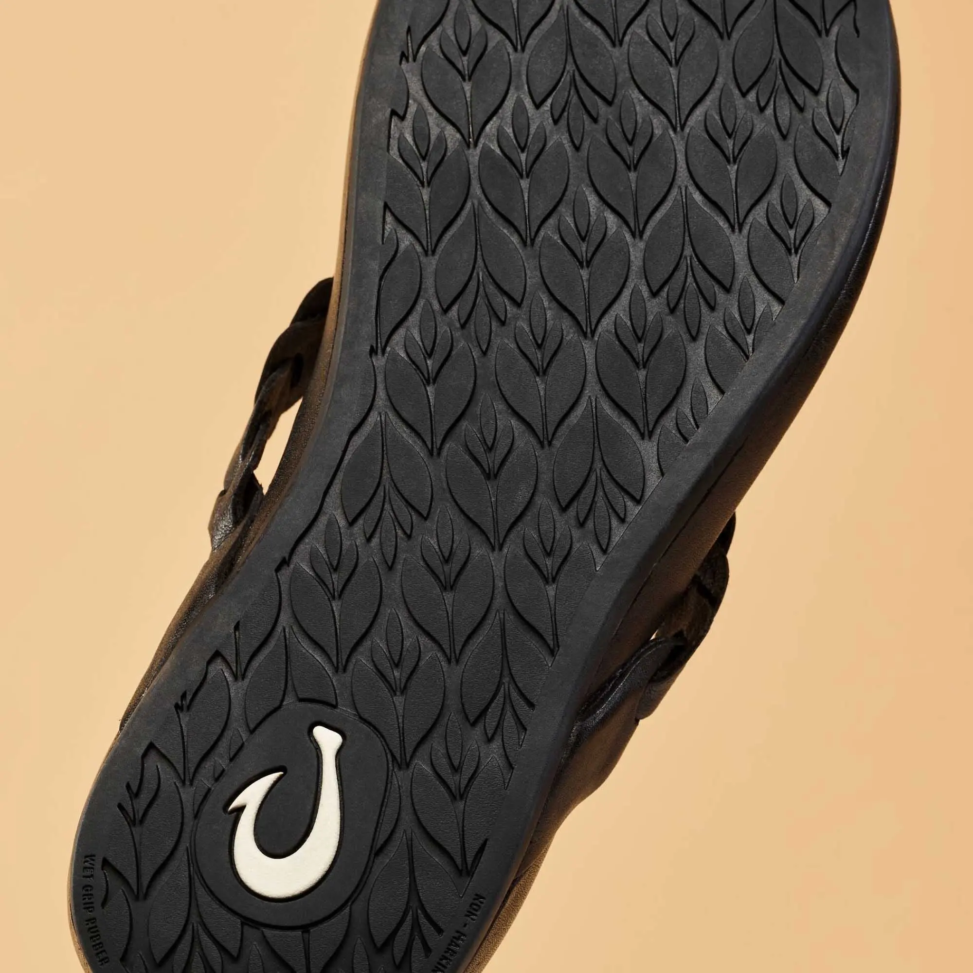 Lei Women's Leather Beach Sandals - Lava Rock - Image 7