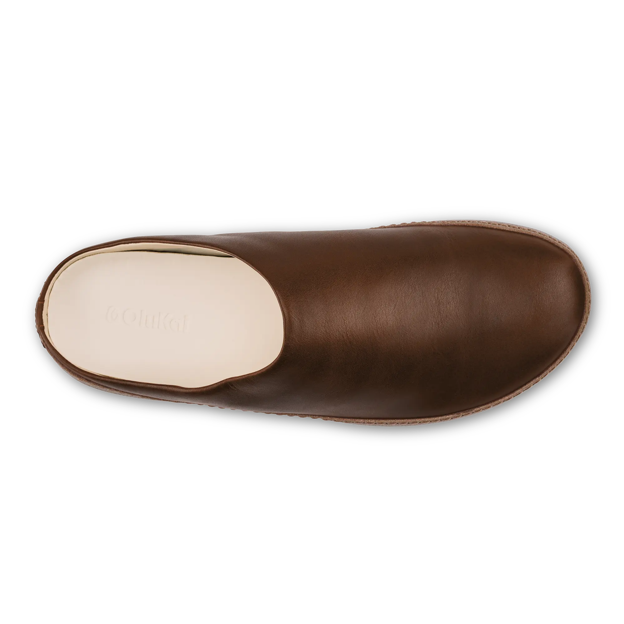 H mani Men's Leather Mules - Toffee / Tan - Image 9